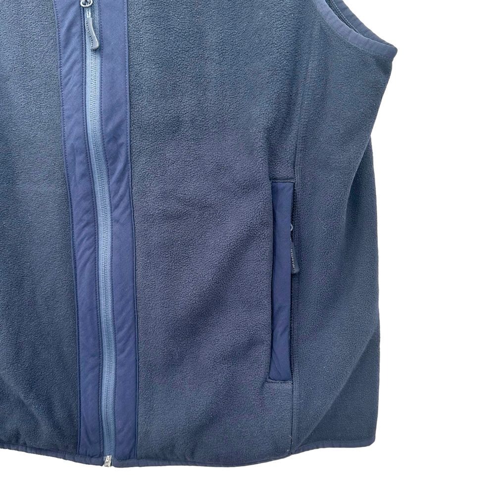 Vineyard Vines Women's Harbor Fleece Vest Full Zip Navy Size‎ Medium - Picture 4 of 7